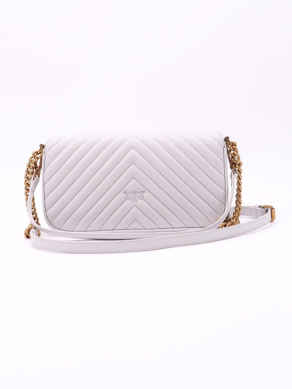 The Best Shops Pinko: クロスボディバッグ - クロスボディバッグ - グレー