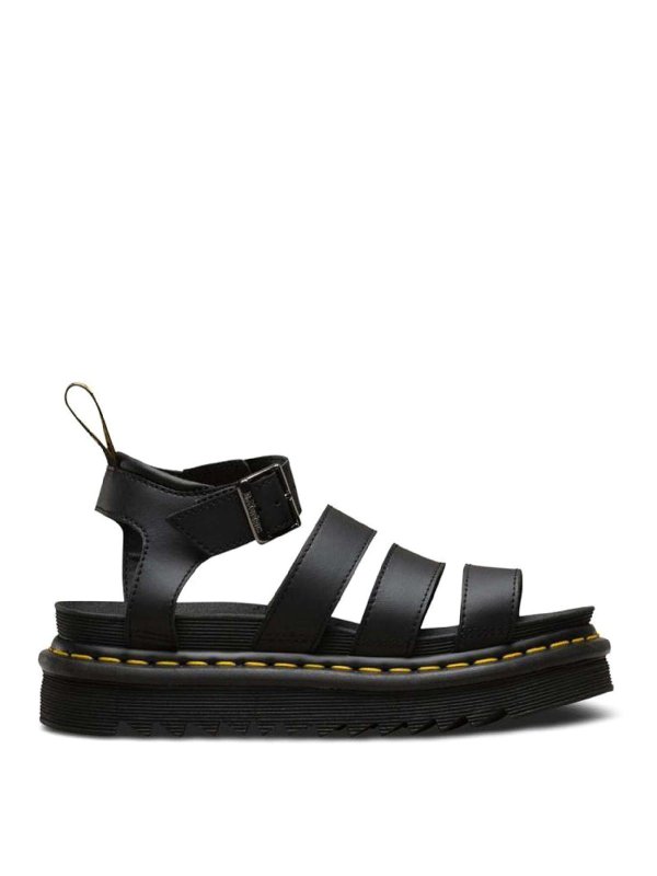 DR. MARTENS: サンダル - サンダル - 黒