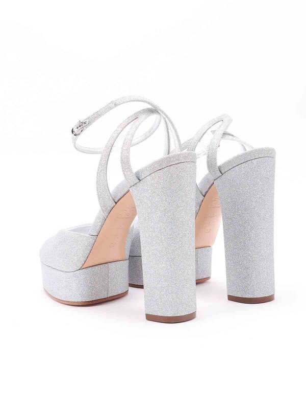 The Best Shops Casadei: Sandales - Sandales - Argent