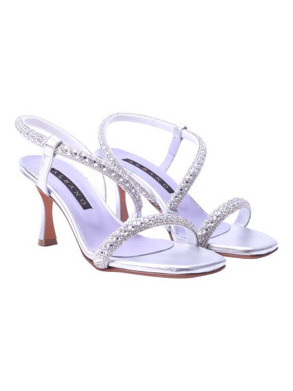 ALBANO: サンダル online - サンダル - 銀