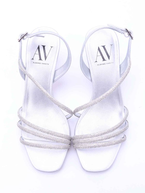 サンダル - 銀 shop online: ALBANO