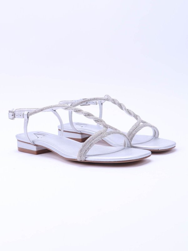 ALBANO: Sandalias online - Sandalias - Plata