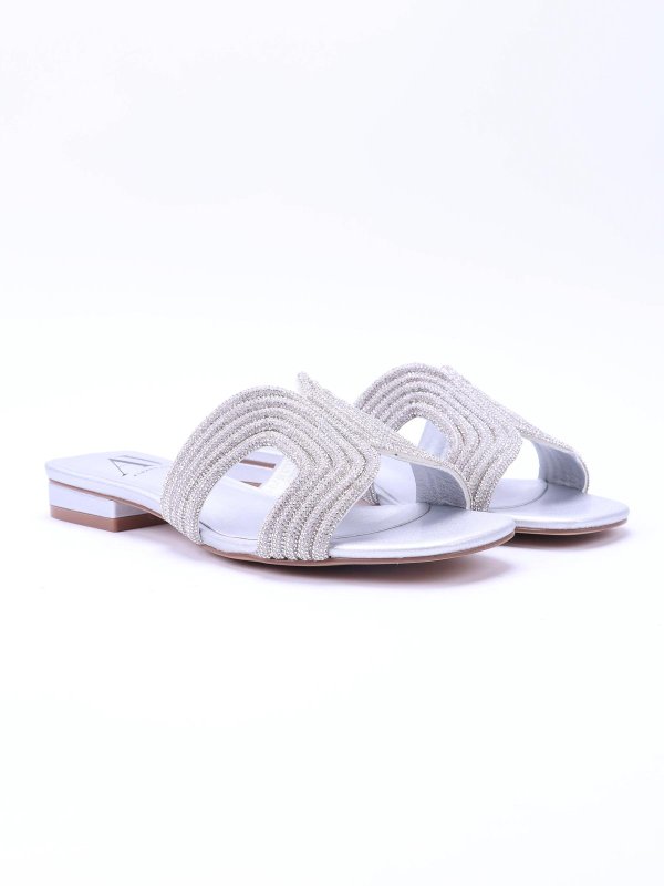 ALBANO: Sandalias online - Sandalias - Plata