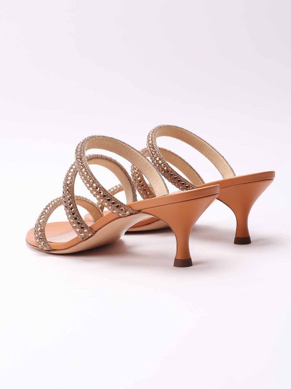 The Best Shops Casadei: サンダル - サンダル - ベージュ