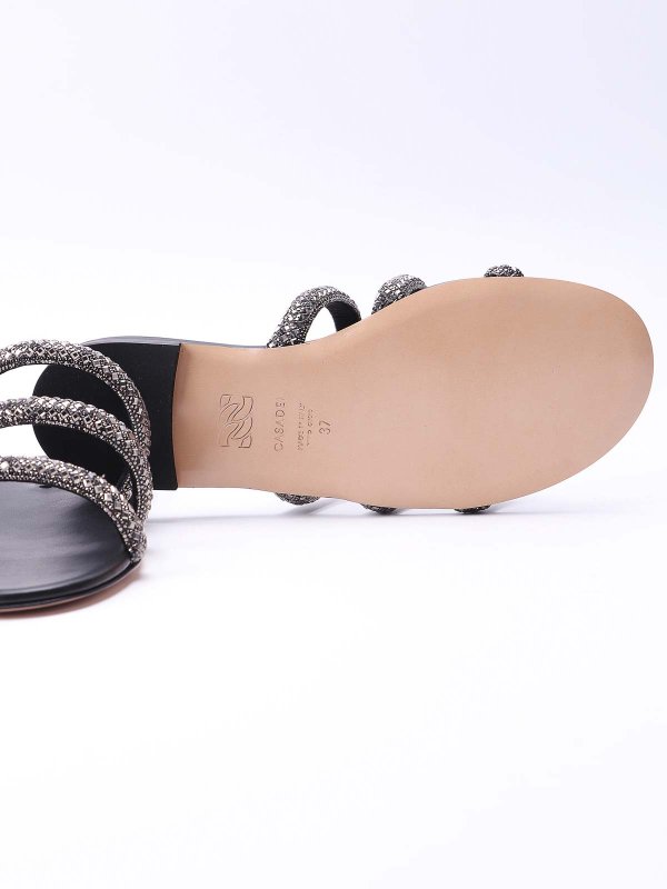 Casadei buy online サンダル - 黒