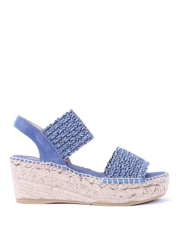 JUNCAL AGUIRRE: サンダル - サンダル - ダークウォッシュ