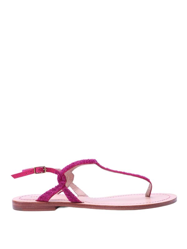 MALIPARMI: Sandalias - Sandalias - Color Carne Y Neutral