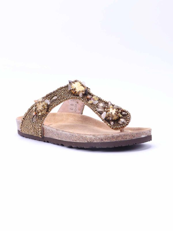 MALIPARMI: Sandalen online - Sandalen - Gold