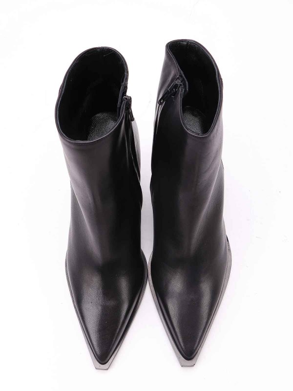 アンクルブーツ - 黒 shop online: ALBANO