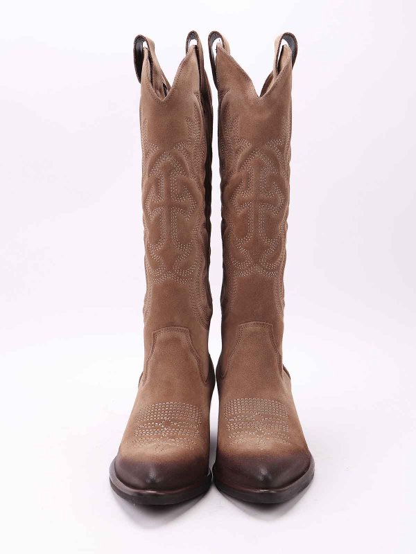 ブーツ - グレー shop online: IMMA ALBERGO