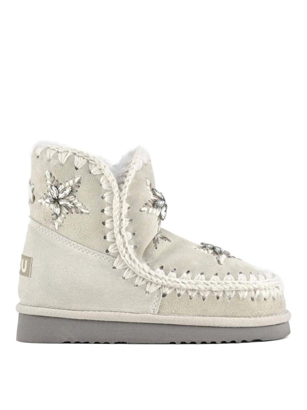 MOU: Stiefeletten - Stiefeletten - Silber