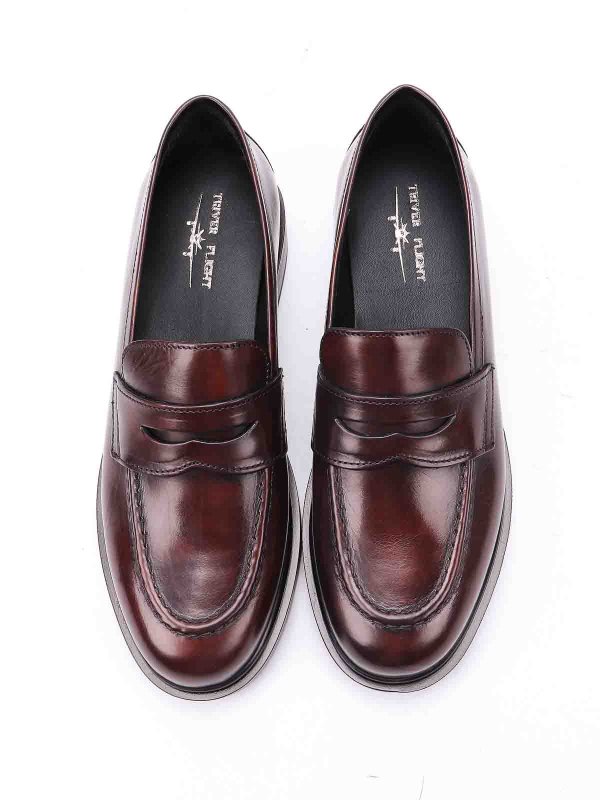 Leather loafers shop online: TRIVER