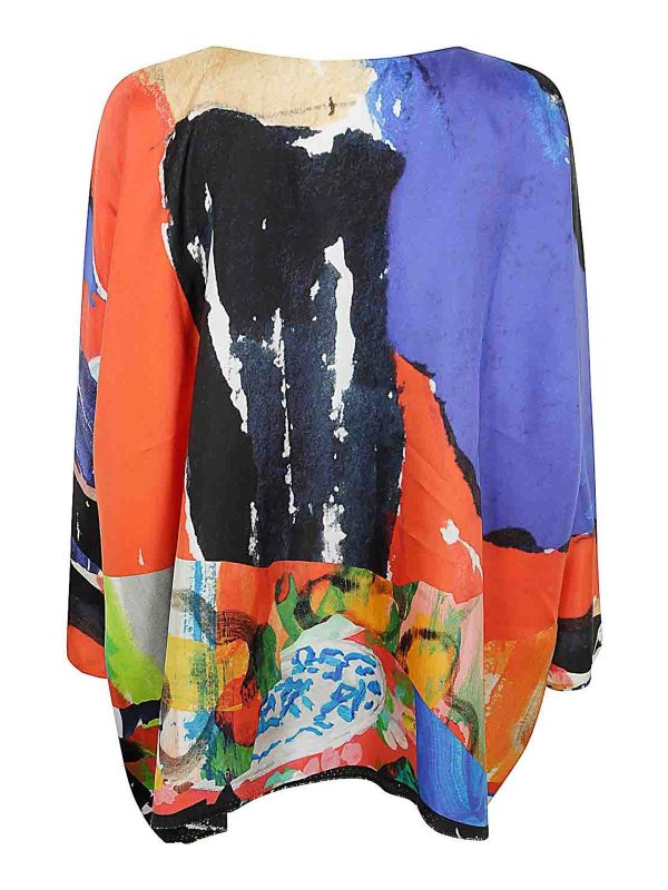 DANIELA GREGIS: shirts online - L/S Round Neck Square Shirt