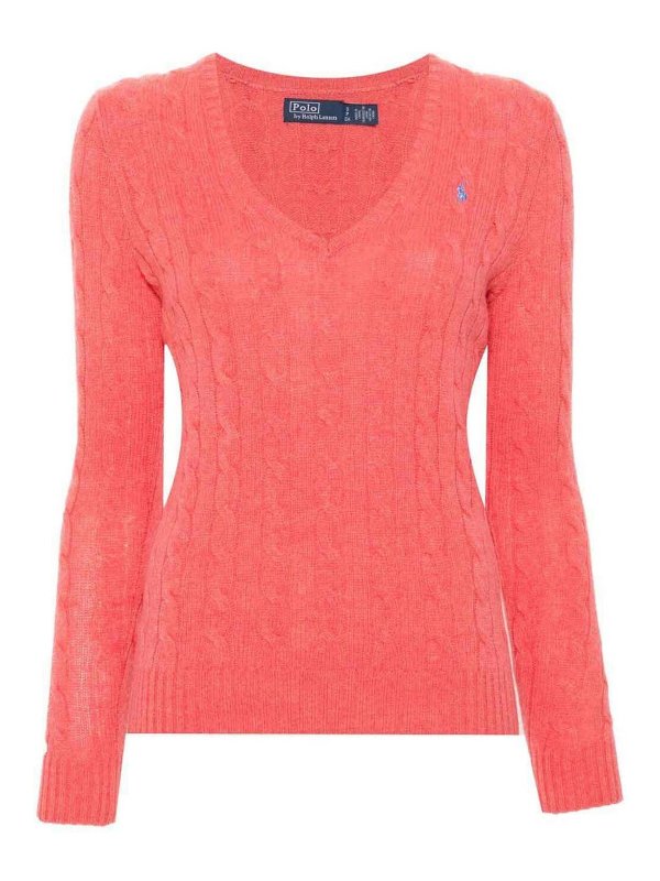 POLO RALPH LAUREN: maglia collo rotondo - Maglione Kimberly a maniche lunghe