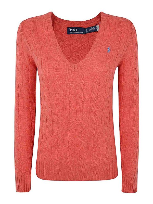 POLO RALPH LAUREN: maglia collo rotondo online - Maglione Kimberly a maniche lunghe