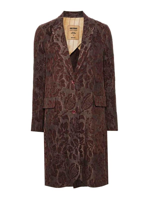 UMA WANG: Chaquetas casual - Chaqueta Casual - Rojo