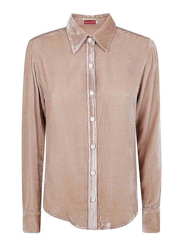 BIANCO LEVRIN: shirts - Audrey Shirt