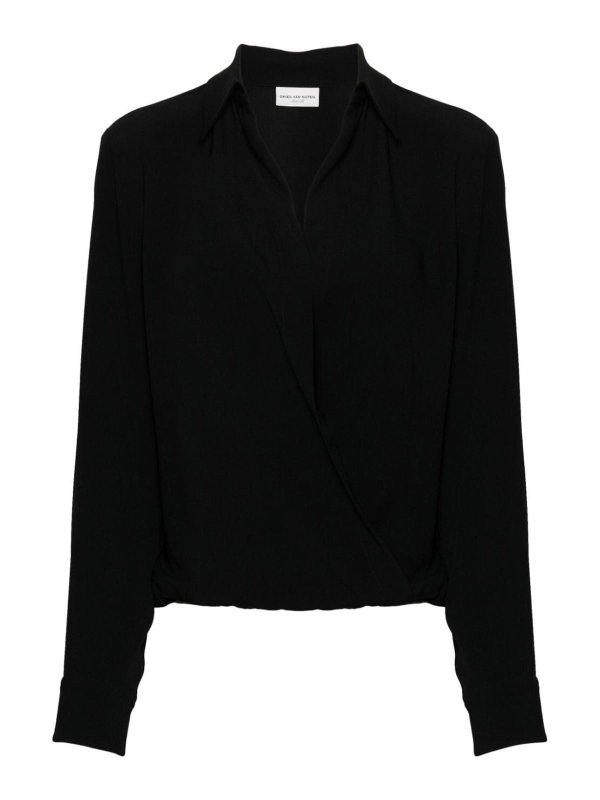 DRIES VAN NOTEN: Camisas - Camisa - Negro