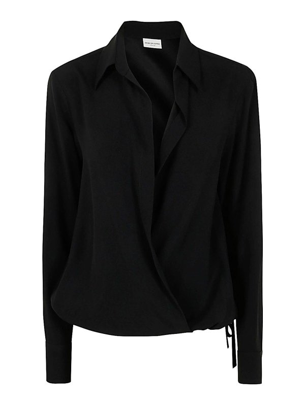 DRIES VAN NOTEN: Camisas online - Camisa - Negro