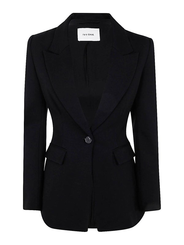 IVY OAK: ブレザー - ブレザー - 黒