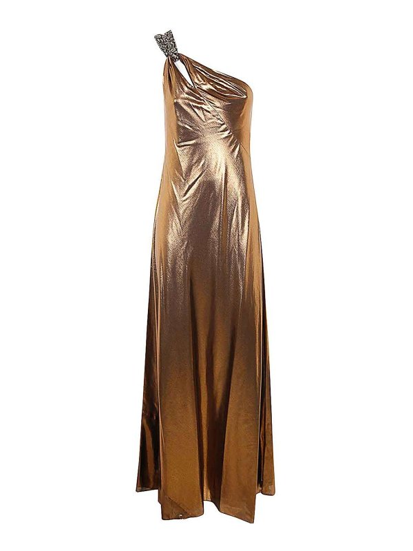 LAUREN RALPH LAUREN: Robe longueur genou - Robe Au Genou - Noir