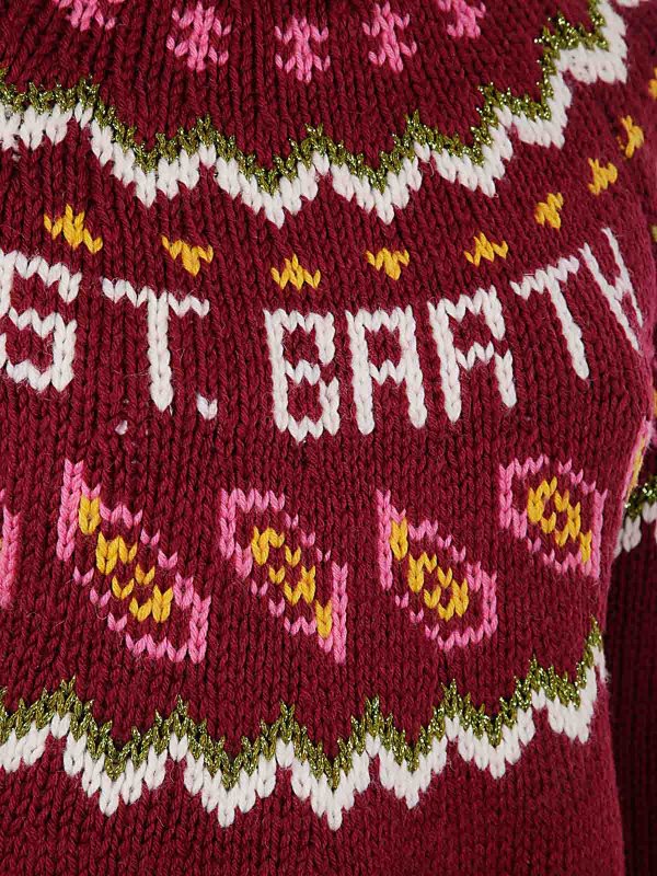 The Best Shops MC2 SAINT BARTH: crew necks - Kyla Nordic New Crewneck Sweater