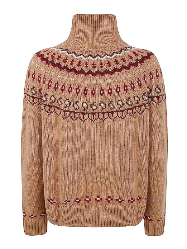 MC2 SAINT BARTH: Pull col rond online - Pull Col Rond - Marron