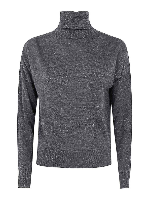 PESERICO: crew necks - Turtle Neck Sweater