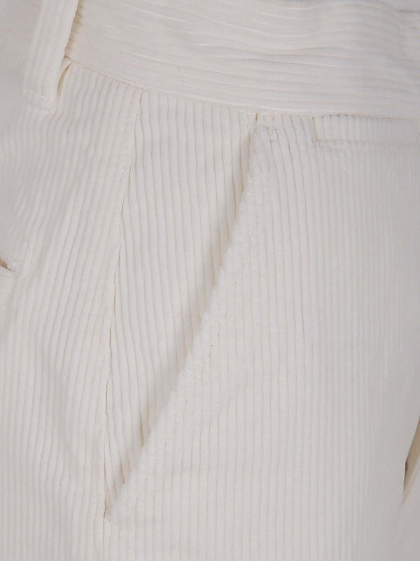 The Best Shops POLO RALPH LAUREN: カジュアルトラウザー - カジュアルパンツ - 白