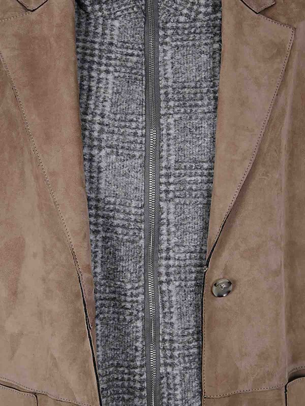 The Best Shops THE JACK AND JACKIE LEATHERS: Casualjacken - Casualjacke - Braun