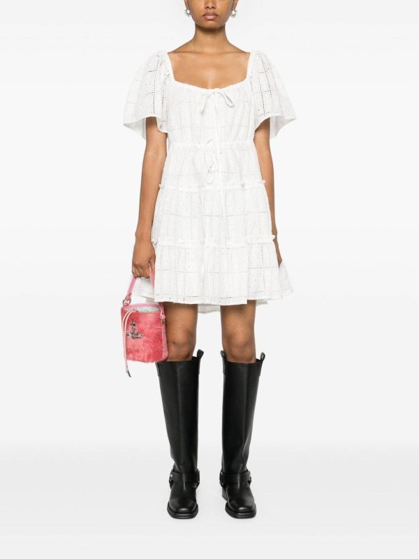 GANNI buy online 膝丈ドレス - 黒