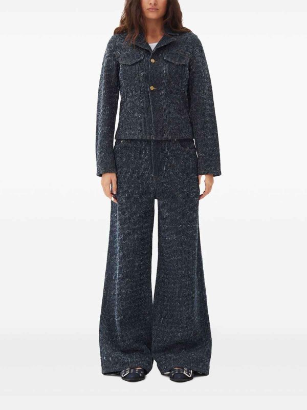 GANNI: ブレザー online - ブレザー - デニム