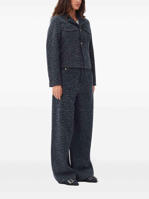 GANNI buy online ブレザー - デニム