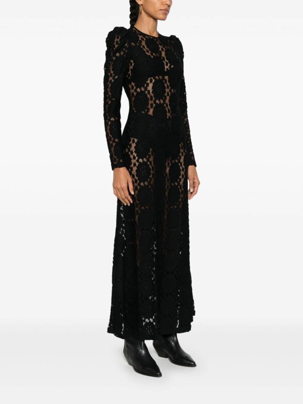 LA DOUBLEJ: Knielange Kleider online - Knielanges Kleid - Schwarz