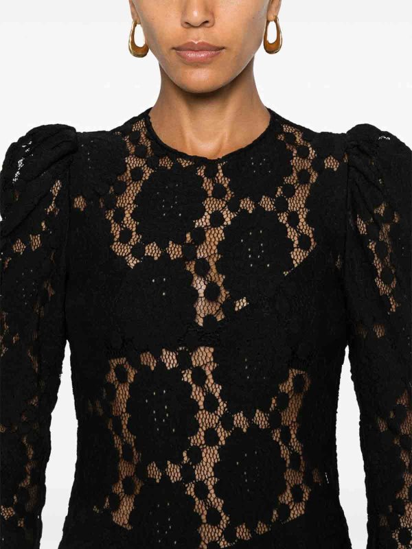 The Best Shops LA DOUBLEJ: Knielange Kleider - Knielanges Kleid - Schwarz