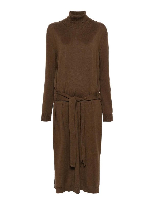 LEMAIRE: Vestidos media pierna - Vestido Midi - Marrón