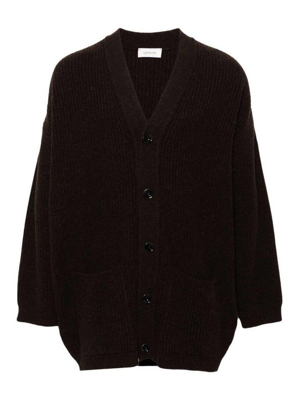 LEMAIRE: short coats - Felted Cardi Coat
