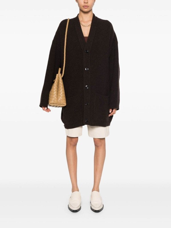 The Best Shops LEMAIRE: short coats - Felted Cardi Coat