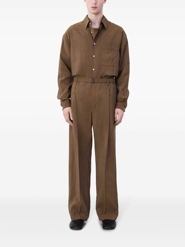 LEMAIRE: カジュアルトラウザー online - カジュアルパンツ - ブラウン