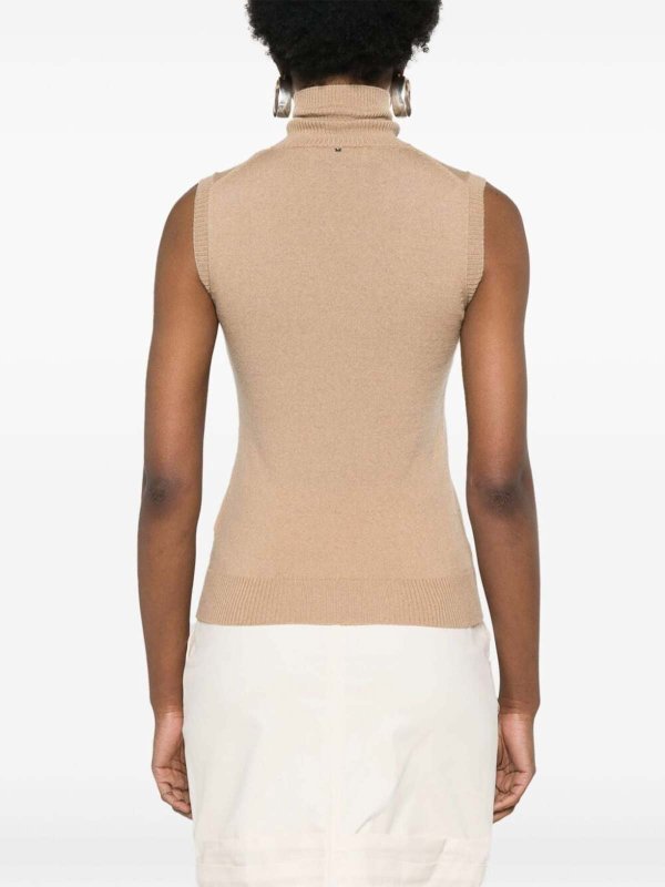 The Best Shops SPORTMAX: クルーネック - クルーネック - ベージュ