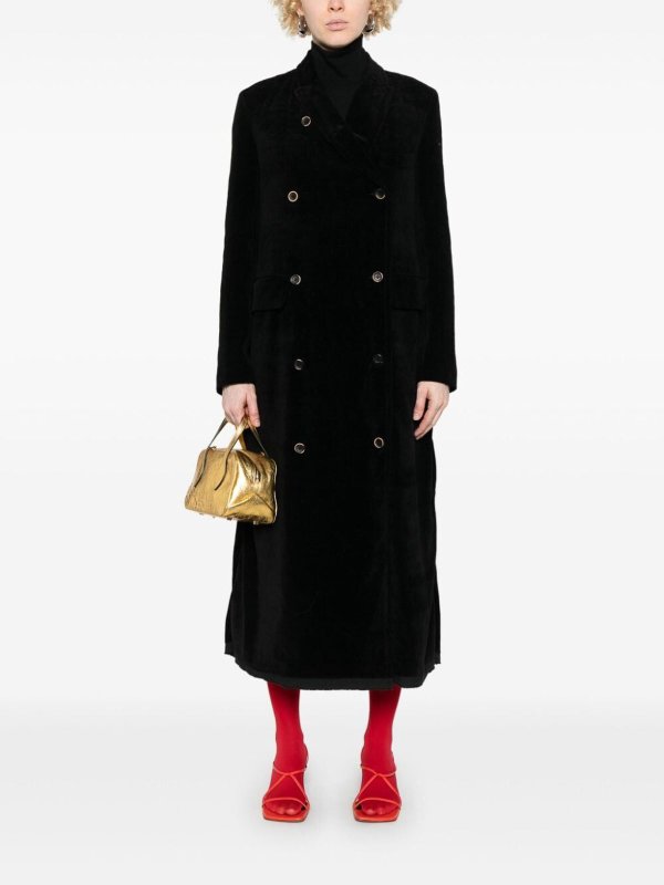 UMA WANG buy online Abrigo Corto - Negro