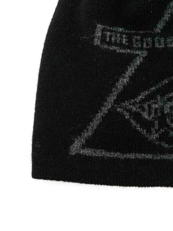 Sacai: ニットキャップ online - ビーニー帽 - 黒