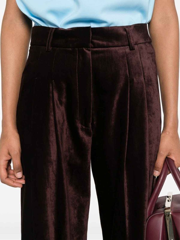 FORTE FORTE buy online Pantaloni larghi di velluto a coste