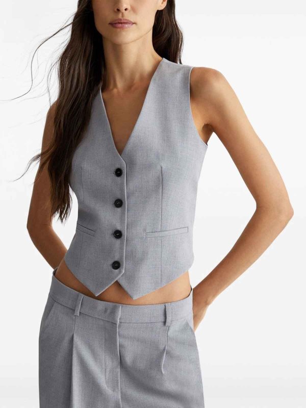 The Best Shops Liu Jo: ベスト - ベスト - グレー