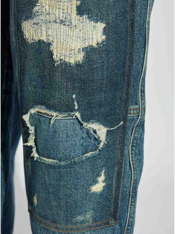 GANNI: jeans dritti, a sigaretta online - Jeans