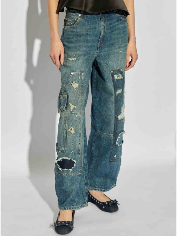The Best Shops GANNI: jeans dritti, a sigaretta - Jeans