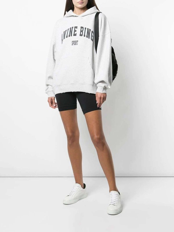 ANINE BING: Sweatshirts & Sweaters online - Harvey Logo Sweatshirt