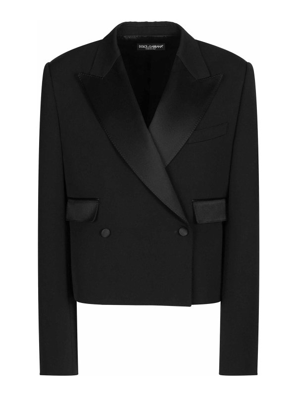 DOLCE & GABBANA: Chaquetas casual - Chaqueta Casual - Negro