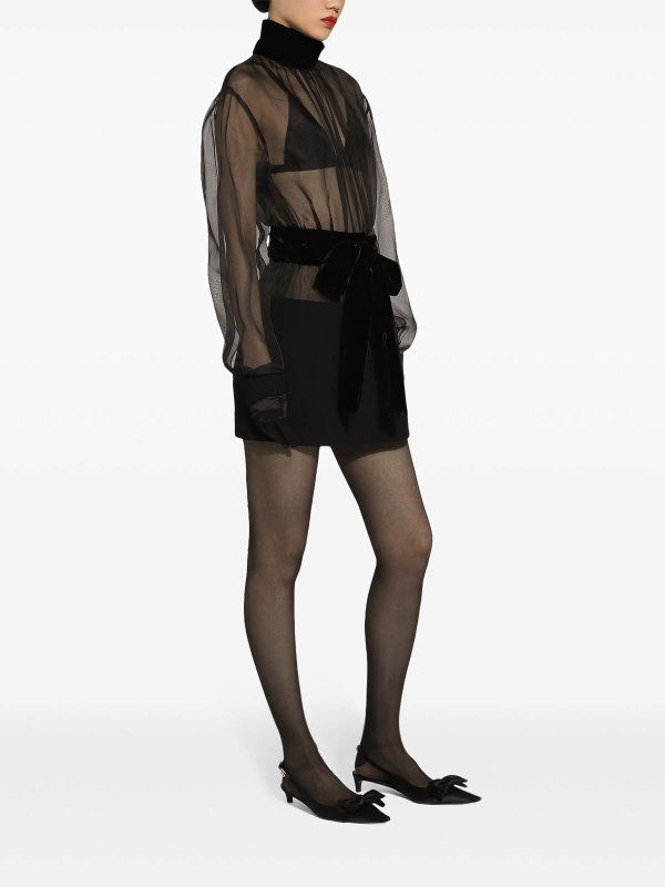 The Best Shops DOLCE & GABBANA: short dresses - Short Organza Dress