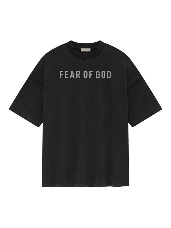 FEAR OF GOD: T-shirts - T-Shirt - Schwarz